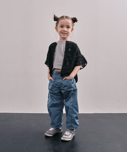 Taffeta Vintage Huge Barrel Leg Pants