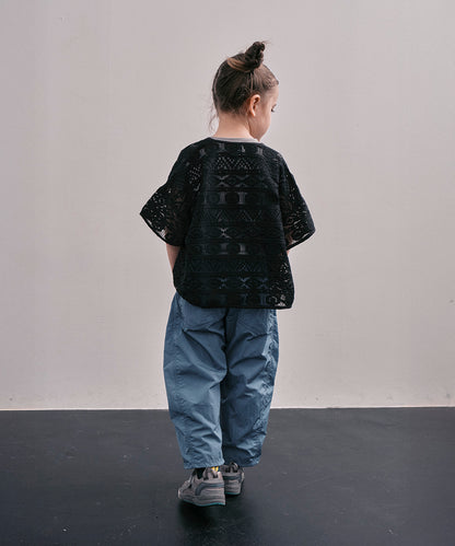 Taffeta Vintage Huge Barrel Leg Pants