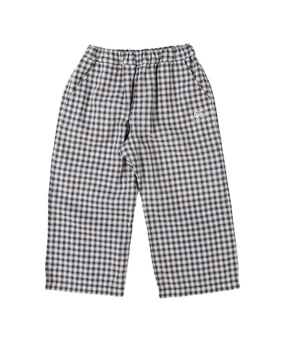 Cotton Dobby Ombre Plaid Pants