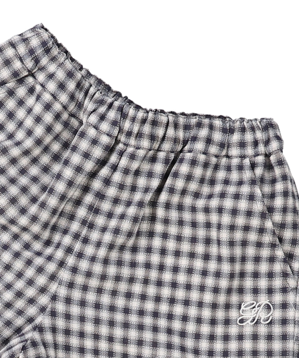 Cotton Dobby Ombre Plaid Pants