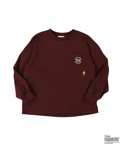 SNOOPY BASEBALL L/S Tee