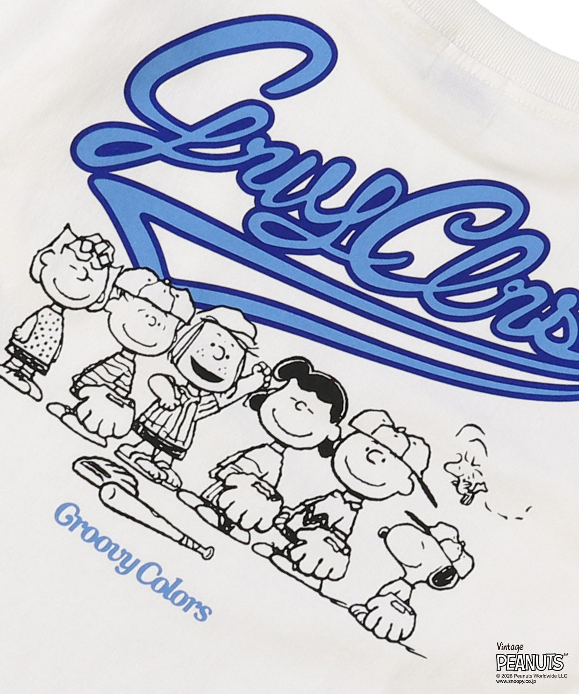 SNOOPY BASEBALL L/S Tee