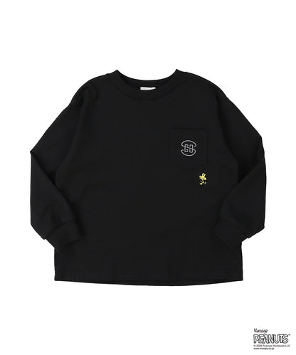 SNOOPY BASEBALL L/S Tee