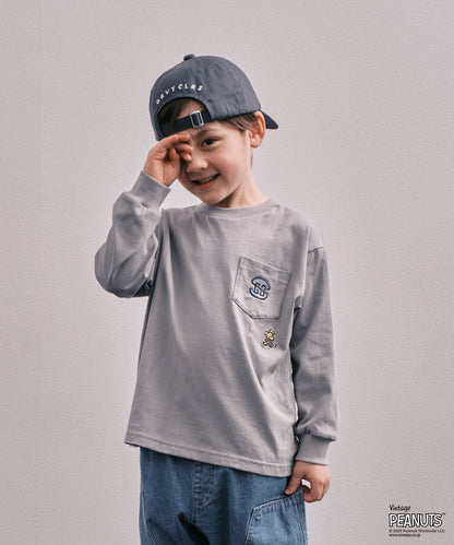 SNOOPY BASEBALL L/S Tee