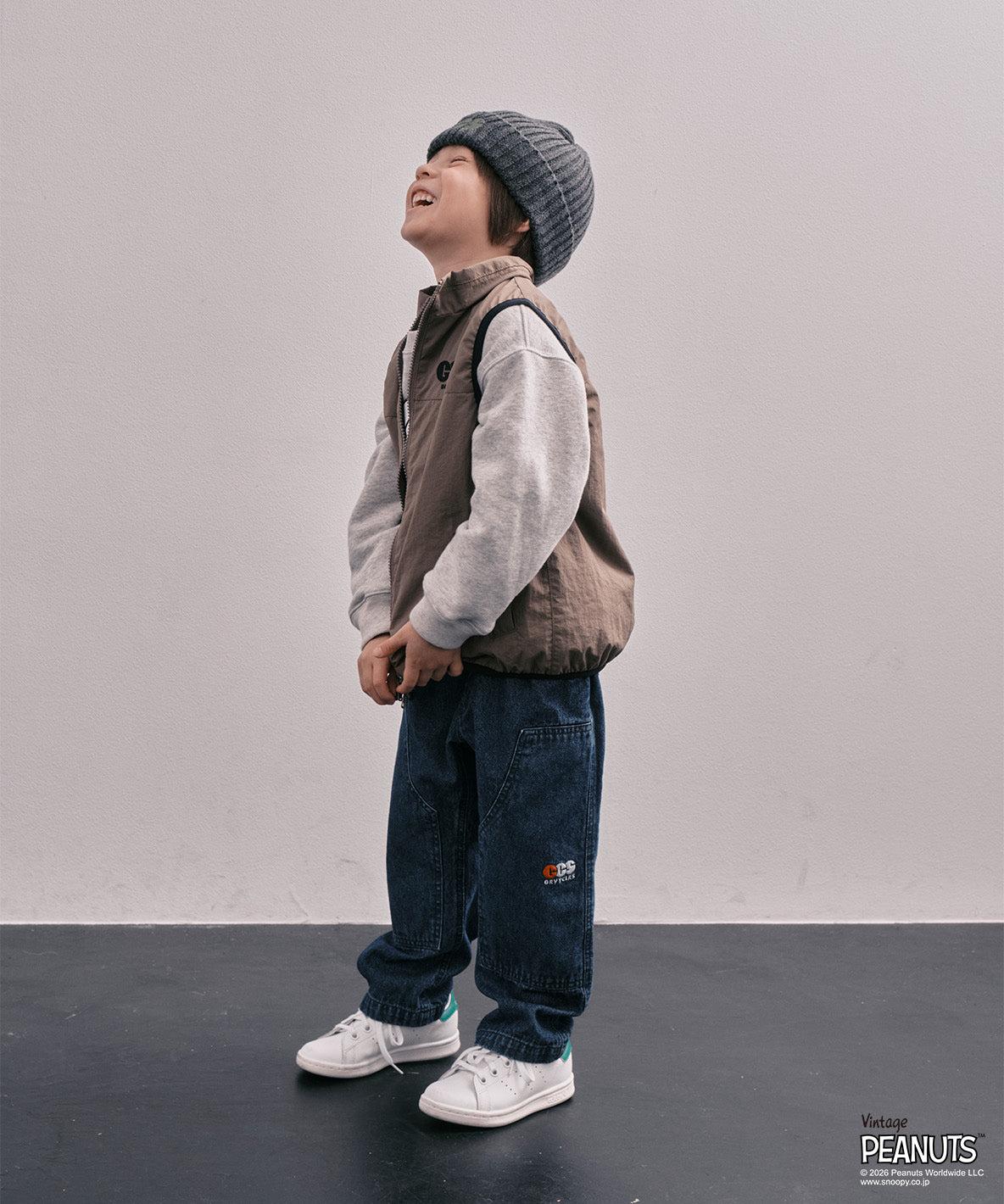 8oz Denim SNOOPY Work Pants