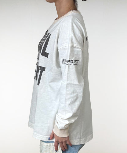 UnitA KATHARINE HAMNETT Long Sleeve Tee