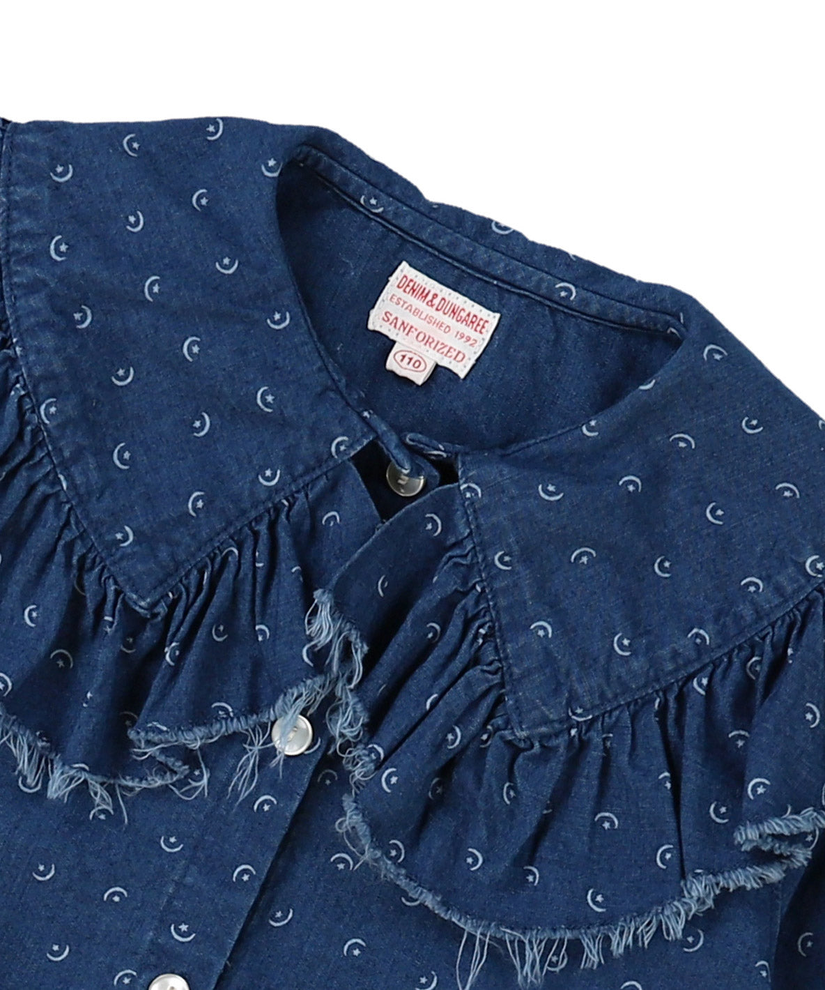 Indigo Print Blouse