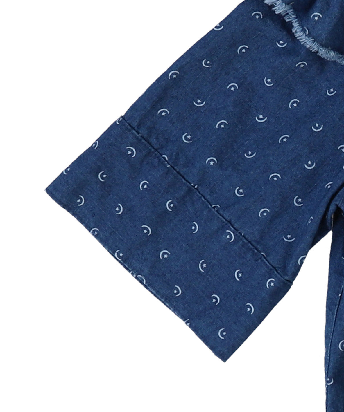 Indigo Print Blouse