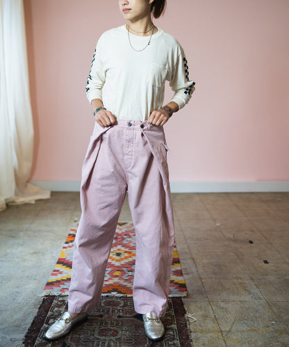 Herringbone Wrapped Pants