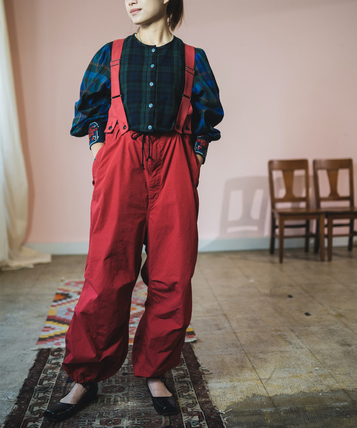 Weather Suspender Pants