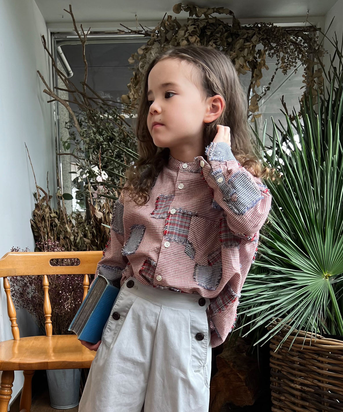 Fringe Patchwork Shirt