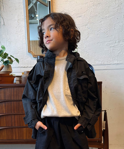 Organic Cotton Typewriter Blouson