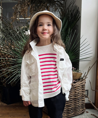 Organic Cotton Typewriter Blouson