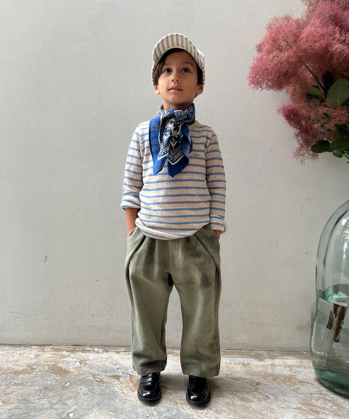 Basket-dyeing Pants