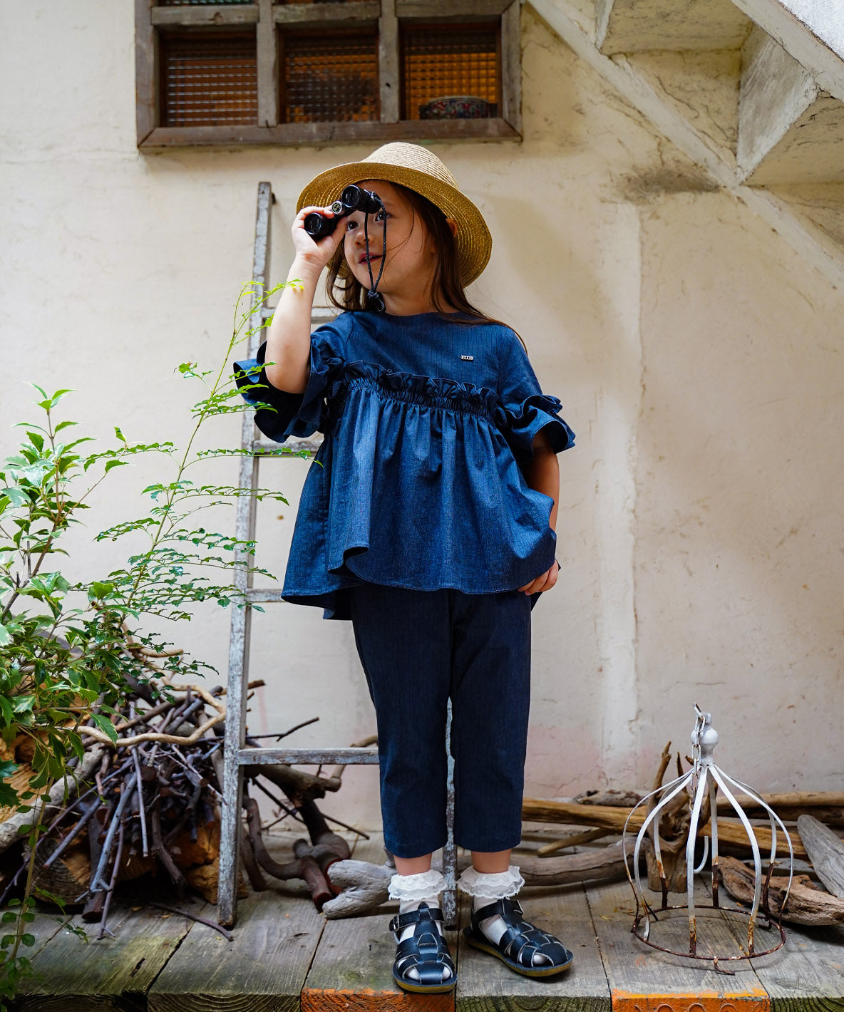 BACKLASH Linen Sabrina Pants