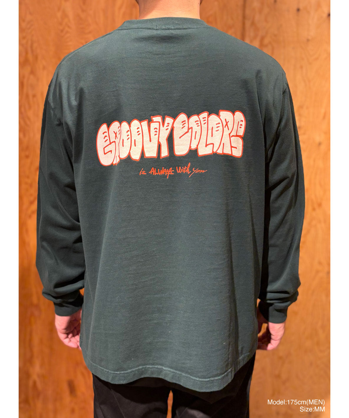 Graffiti Logo Long Sleeve Tee(MENS)