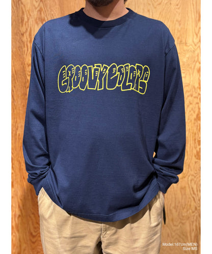 Graffiti Logo Long Sleeve Tee(MENS)