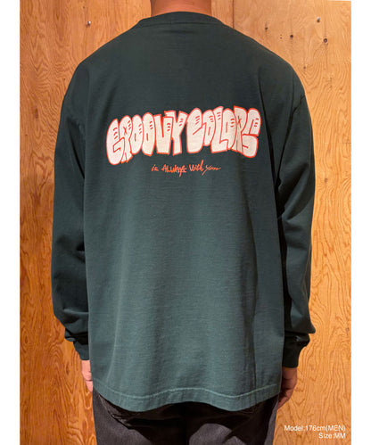 Graffiti Logo Long Sleeve Tee(MENS)
