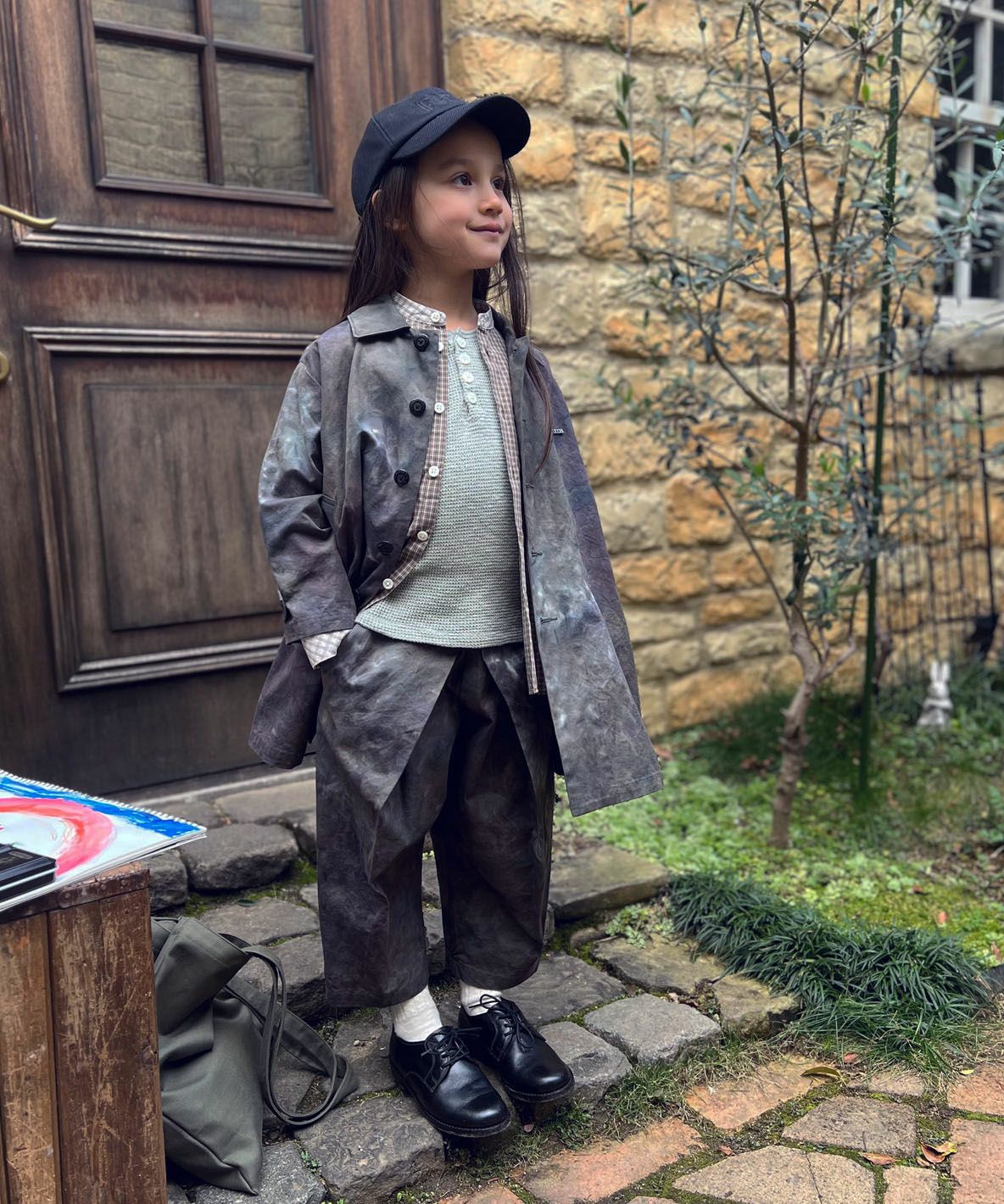 Cotton Weather Tyuusen A-line Coat