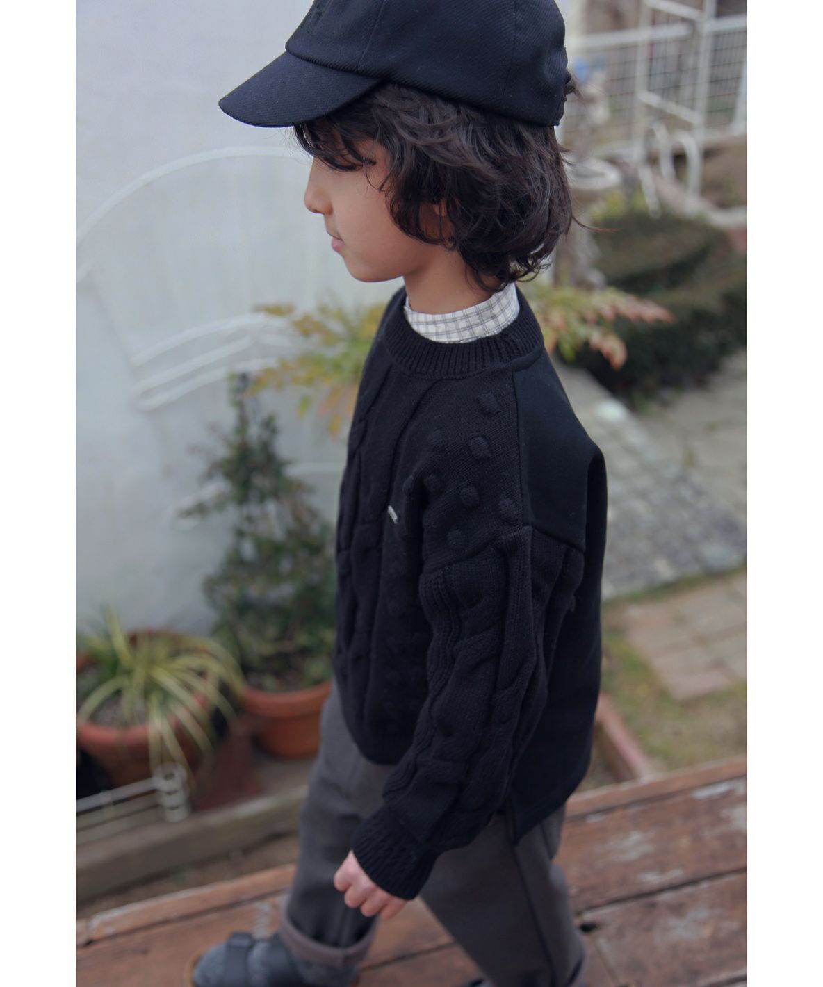 Knit Sweatshirt