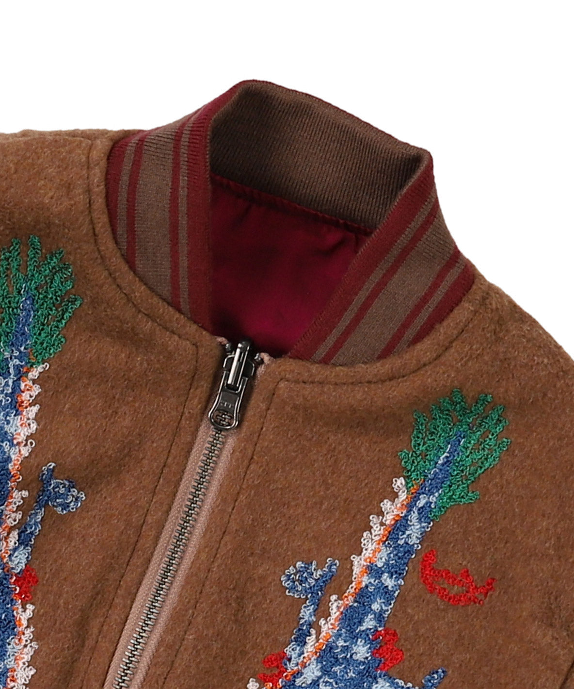 Embroidery Reversible Jacket