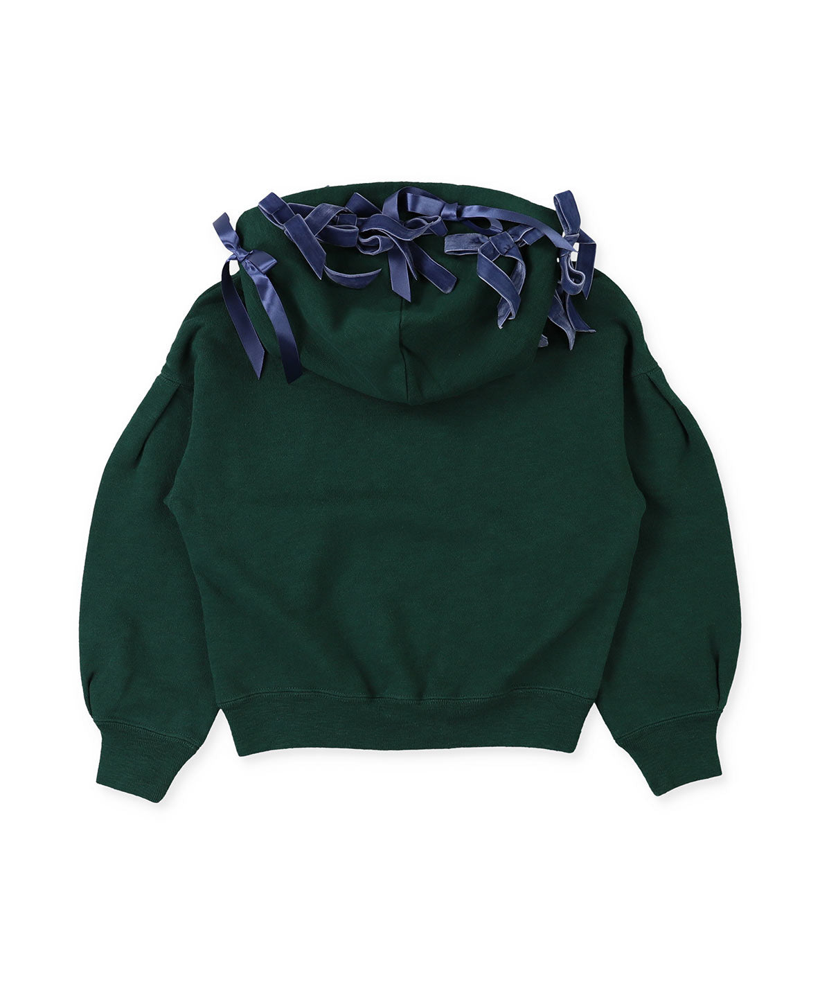 Brushed Fleece Ribbon Sweat Hoodie