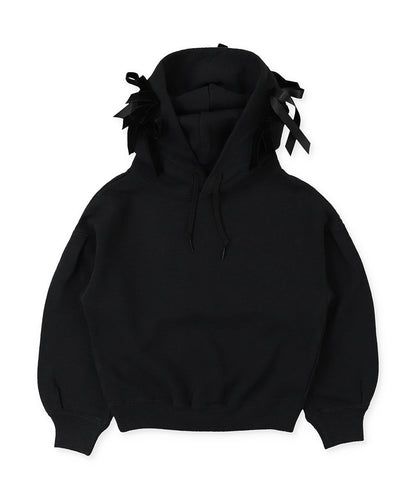 Brushed Fleece Ribbon Sweat Hoodie