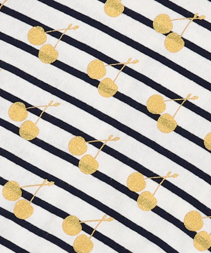 Striped CHERRY Tee