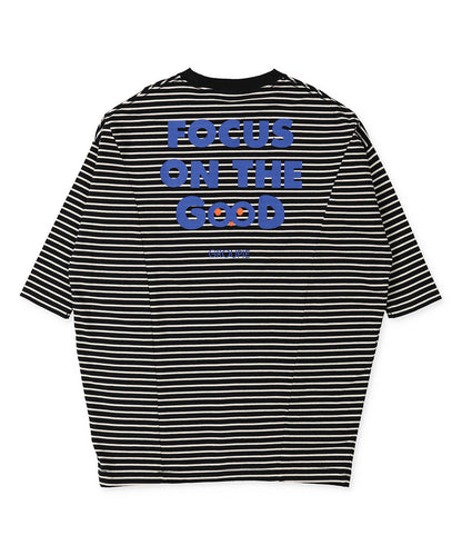 Striped FOCUS Tent-silhouette Dress