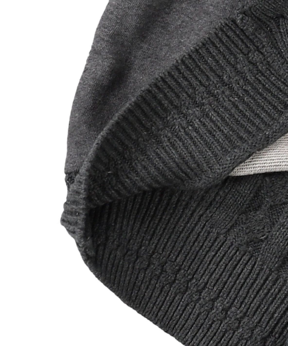 Combination Knit Cardigan