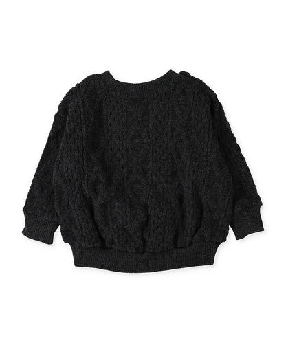 Lampswool Cable Pile Sweatshirt