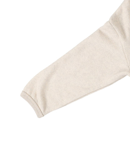 Long-cut Looped Pile Zip-up Hoodie