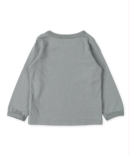 Baby Feather Knit and Double Gauze Tee
