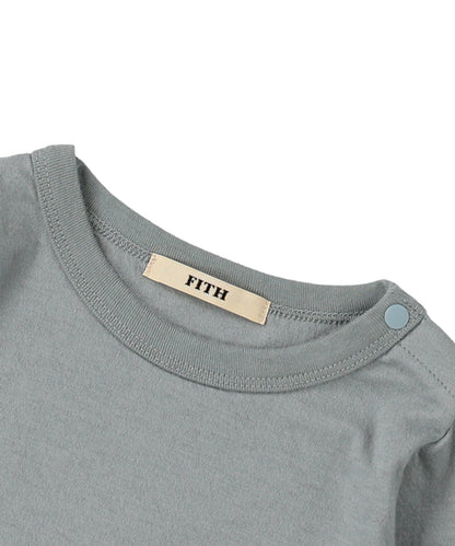 Baby Feather Knit and Double Gauze Tee