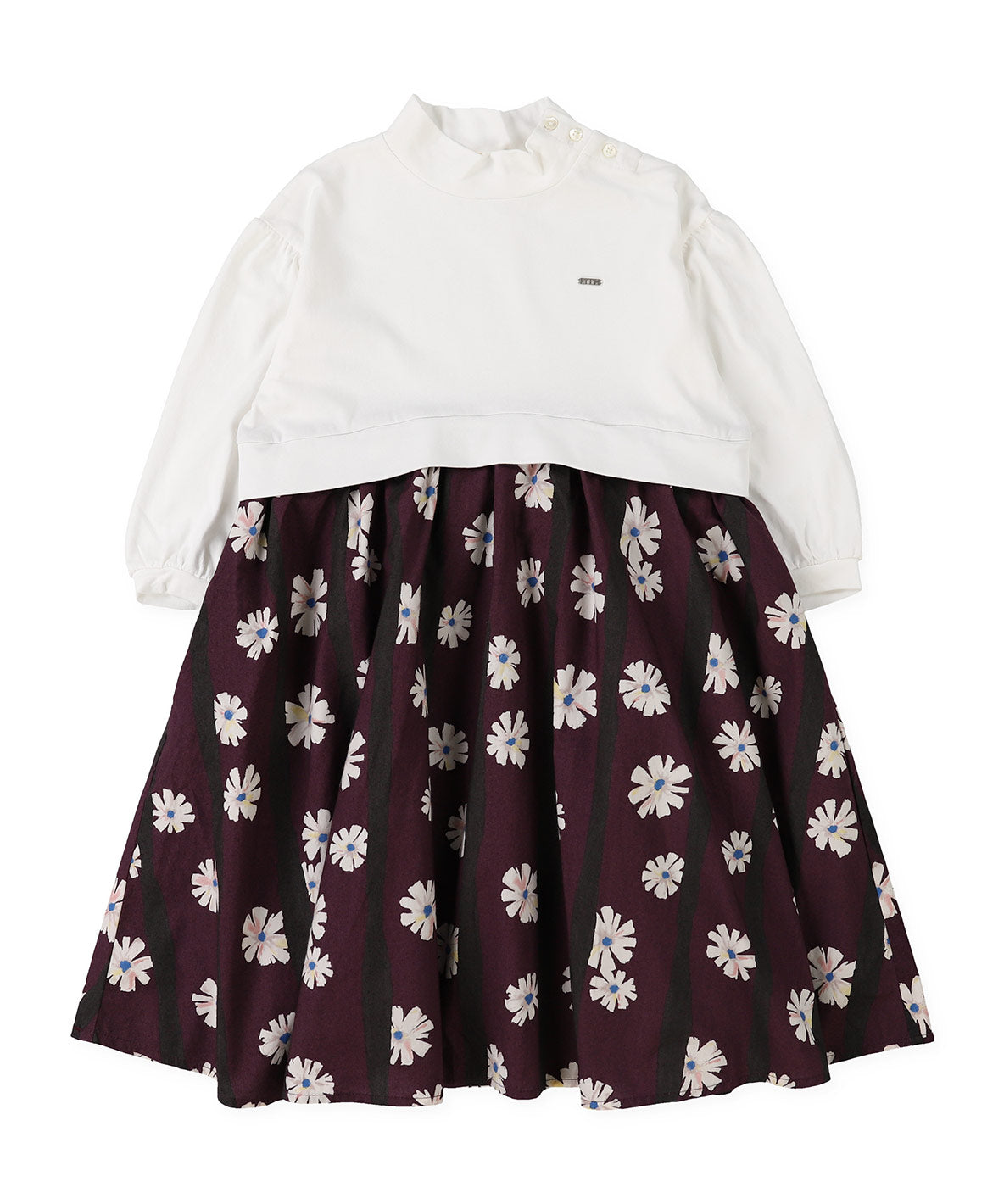 Plainstitch Flower Print Dress
