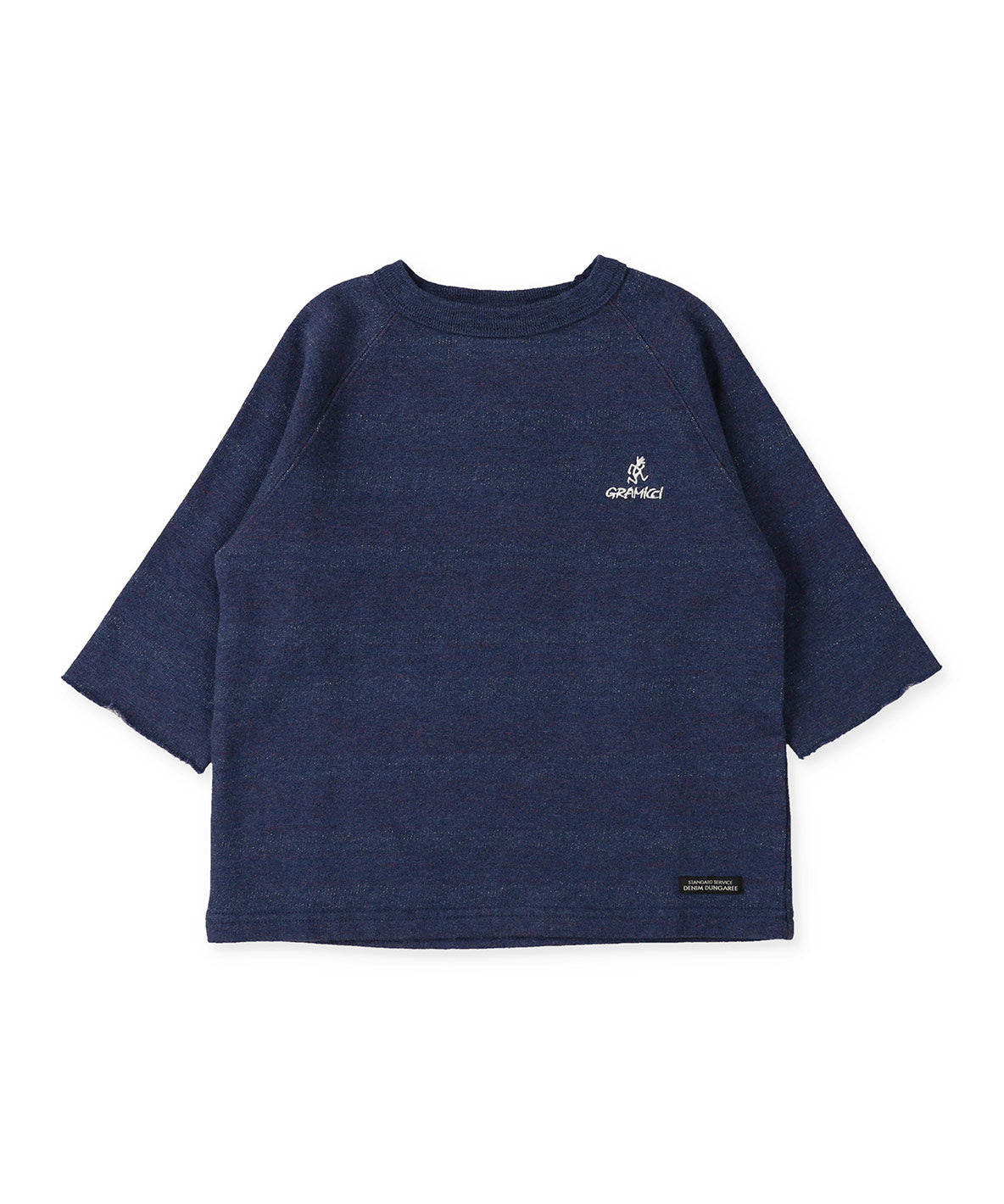 Inlay Brushed Fleece Striped GRAMICCI Sweat Pullover