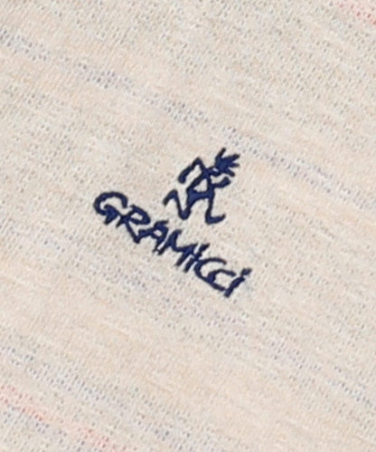 Inlay Brushed Fleece Striped GRAMICCI Zip-up Sweat Hoodie