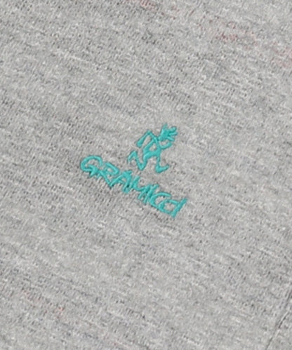 Inlay Brushed Fleece Striped GRAMICCI Zip-up Sweat Hoodie